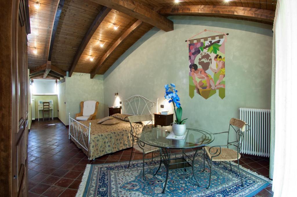 בית הארחה Cerretto Langhe 	Trattoria Del Bivio חדר תמונה